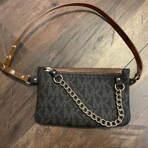 Michael kors clutch/belt bag